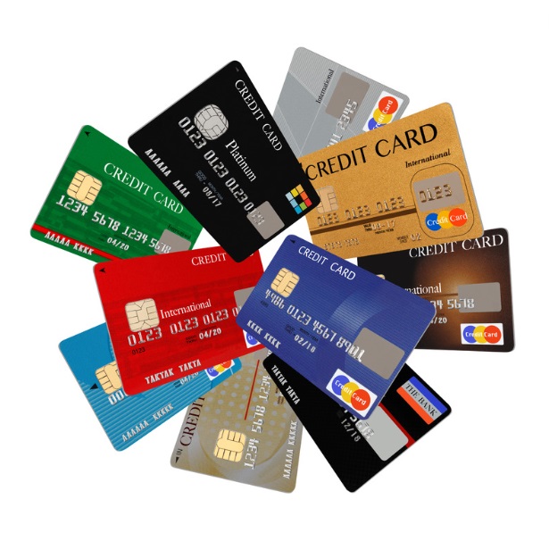 image of various credit cards