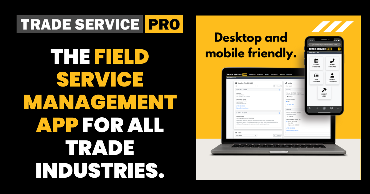 Web-based Field Management Software | Trade Service Pro